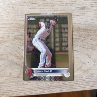 2022 Topps Chrome Chris Sale #118 Refractor Parallel Boston Red Sox