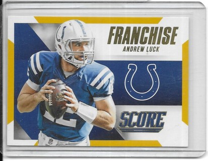 Andrew Luck 2015 Score Franchise Gold #15