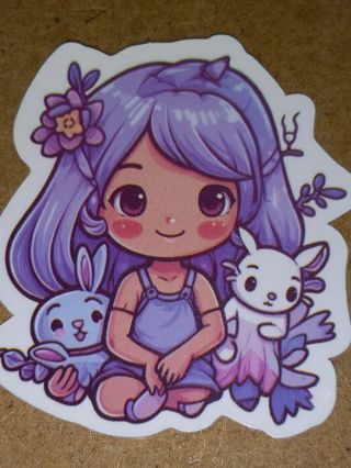 Anime Cute new one vinyl sticker no refunds regular mail only Very nice these are all nice