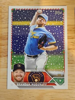 2023 Topps Brandon Woodruff #H187