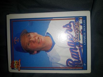 Charlie Hough 1991 Topps Texas Rangers