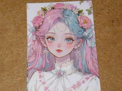 Anime Cute one new thin vinyl lab top sticker no refunds regular mail high quality!