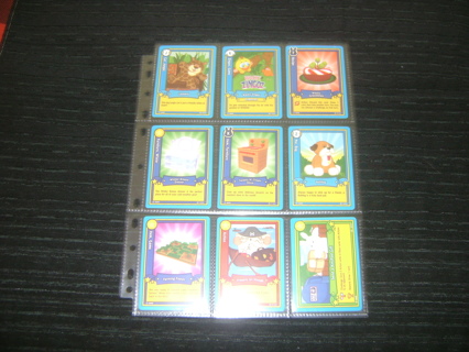 webkinz series 2 MINT trading cards