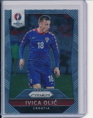 Ivica Olic 2016 Panini Prizm Uefa Euro Soccer #187 Football Card