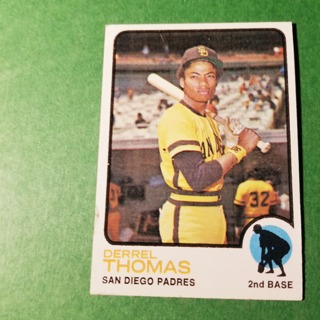 1973 - TOPPS BASEBALL CARD NO. 57 - DERREL THOMAS - PADRES