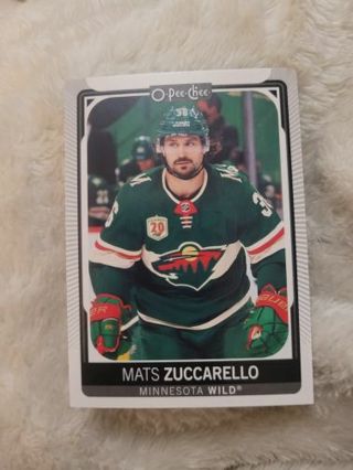 MATS ZUCCARELLO SPORTS CARD PLUS 2 MYSTERY CARDS