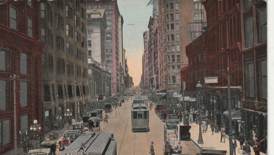 Vintage Used Postcard: (n): 1914 Dearborn Street, Chicago, IL