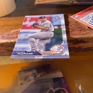 2019 bowman chance Adams rookie baseball card 