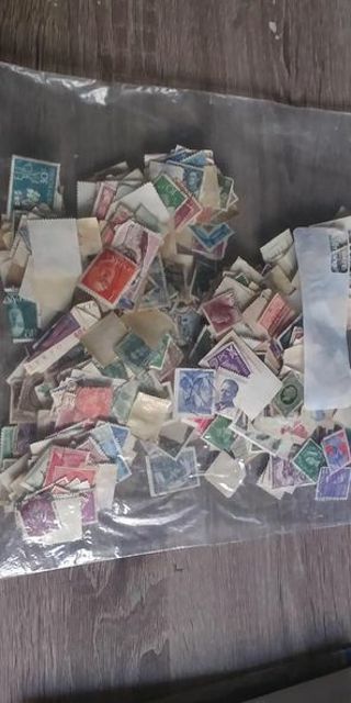 $HUNDRED$ & HUNDRED$ OF USED FOREIGN STAMPS!
