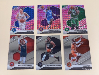 2020-2021 Panini Prizm Mosaic basketball lot