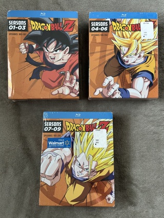 Brand New Sealed Dragonball Z Blu-Ray Seasons 1-9 Episodes 001-291! The Complete Series! 
