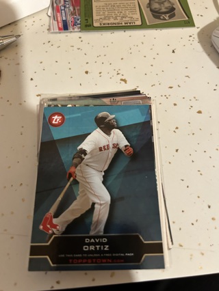 2011 topps  toppstown david ortiz