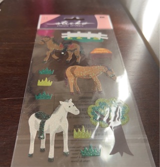 Sticko horse pieces