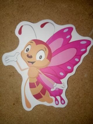 Cute nice vinyl sticker no refunds regular mail only Very nice quality!