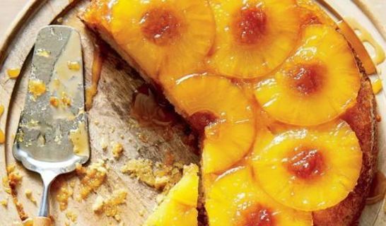 Honey Pineapple Upside Down Cake*+*yum