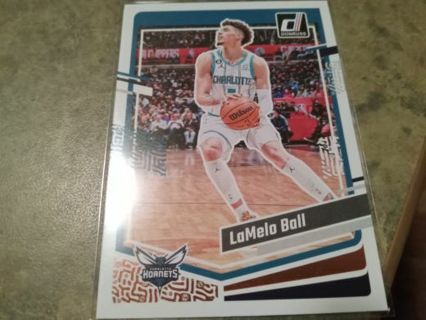 2023/2024 DONRUSS LAMELO BALL CHARLOTTE HORNETS BASKETBALL CARD# 87