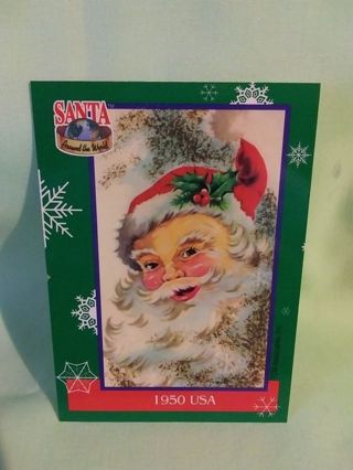 Santa Around The World Trading Card #20