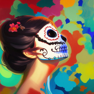 Listia Digital Collectible: Sugar Skull Kate