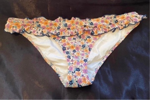 New TopShop Floral Bikini Bottom Size 12