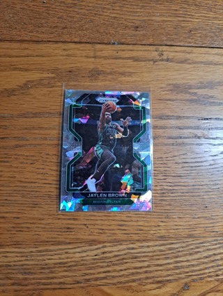 *Celtics* Jaylen Brown Prizm Cracked Ice Parallel 