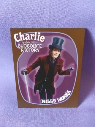 Charlie & The Chocolate Factory mini Trading Card