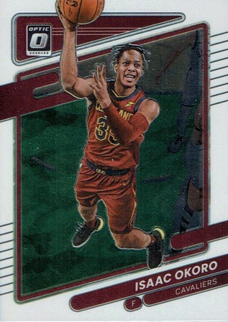 Panini 2021-22 Donruss Optic Collectible Basketball Card #99 Isaac Okoro