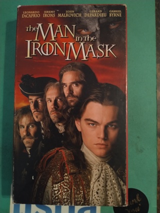 vhs the man in the iron mask free shipping