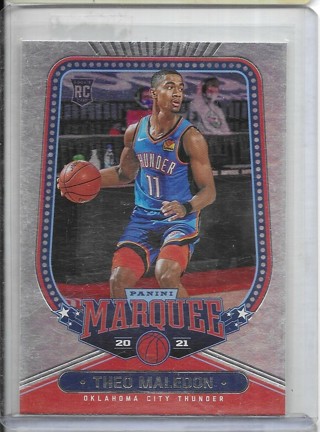 Theo Maledon 2020-21 Chronicles Marquee #270 Rookie Card