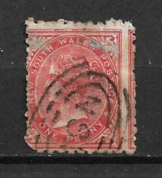 1882 new south Wales Sc61 1p Victoria used