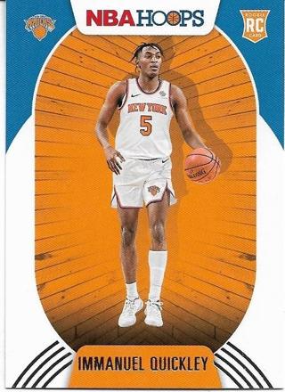 2020-21 HOOPS IMMANUEL QUICKLEY ROOKIE CARD