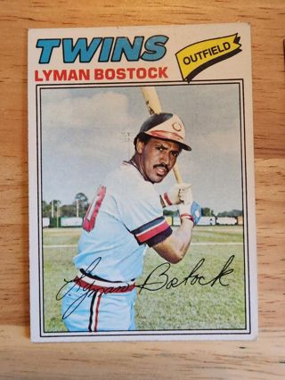 77 Topps Lyman Bostock #531