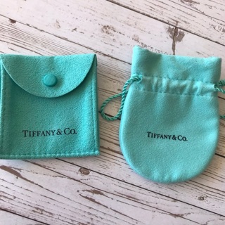 2 Small Jewelry Pouches Tiffany, Free Mailing 