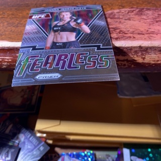 2022 panini prizm fearless joanna joerzejczyk UFC wrestling card 