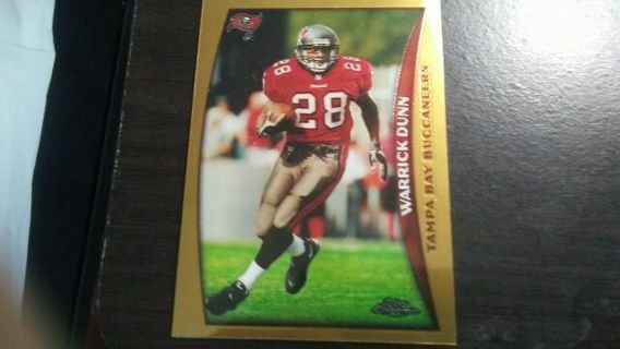 1998 TOPPS CHROME WARRICK DUNN TAMPA BAY BUCCANEERS FOOTBALL CARD# 154