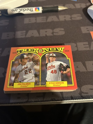 2024 heritage then & now jim palmer / kyle gibson