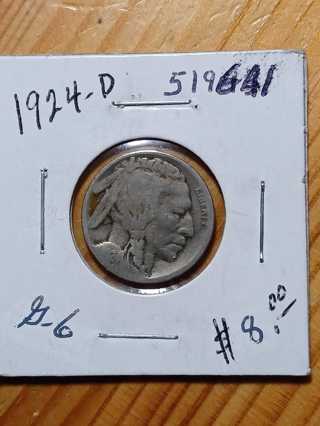 1924-D Buffalo Nickel! 2