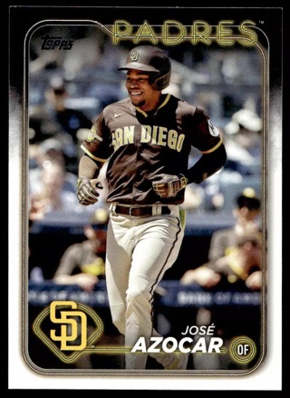 2024 Topps Series 2 Jose Azocar #423 San Diego Padres