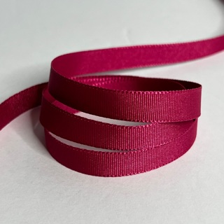 Raspberry Pink Grosgrain 3/8” Wide Ribbon 