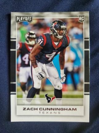 2017 Panini Playoff Rookie Zach Cunningham