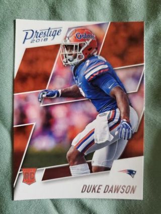 2018 Panini Prestige Rookie Duke Dawson