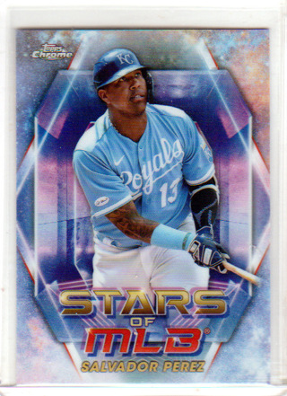 Salvador Perez, 2023 Topps Stars of The MLB Card #SMLB-59, Kansas City Royals, (L4