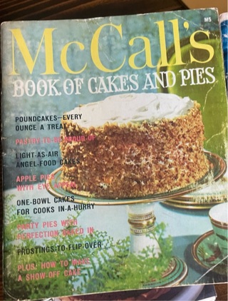 McCall's Book of Cakes and Pies-1965 Vintage Emphera