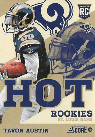 2013 Score Hot Rookies 9-Card Lot