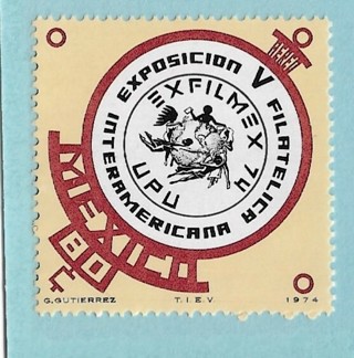 1974 Mexico ScC429 International Philatelic Expo MNH