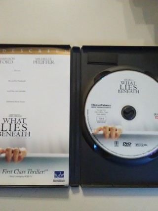 What Lies Beneath DVD -Harrison Ford, Michelle Pfeiffer - First Class Thriller