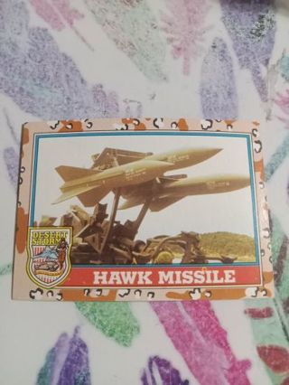 Desert Storm Card