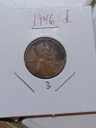 1946-D Lincoln Wheat Penny! 31.3