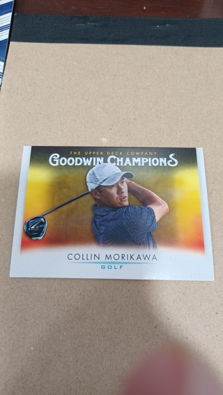21 Goodwin Champions Collin Morikawa card pga golf