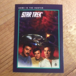 1991 Star Trek 25th Anniversary Trading Card ~ Home is the Hunter (Card # 157)