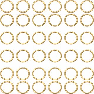 50pcs 10mm Gold Open Jump Rings Lot 3 (PLEASE READ DESCRIPTION)